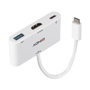 LINDY Dock Convertisseur USB-C PD 100W avec HDMI/USB-A * 43340