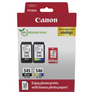 Encre CANON PG-545/CL-546 Multi PACK pour MG2450/MG2550 FR