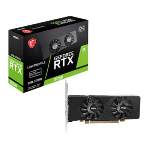 CV MSI RTX3050 LP 6GB OC GDDR6 2HDMI/DP PCIe4.0 LOW PROFILE